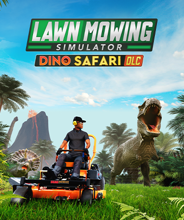 Lawn Mowing Simulator - Dino Safari