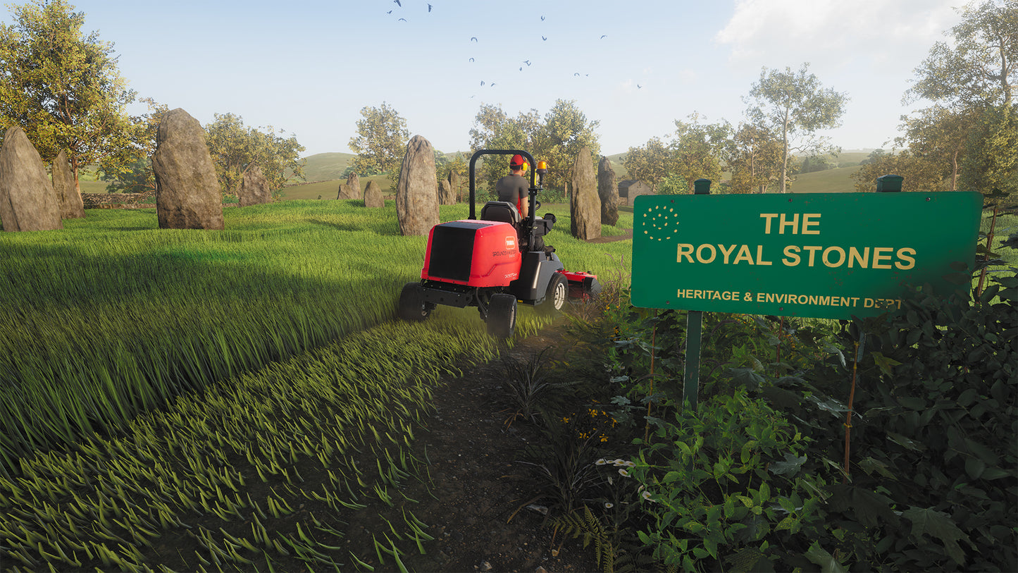 Lawn Mowing Simulator - Ancient Britain
