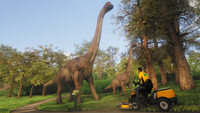 Lawn Mowing Simulator - Dino Safari