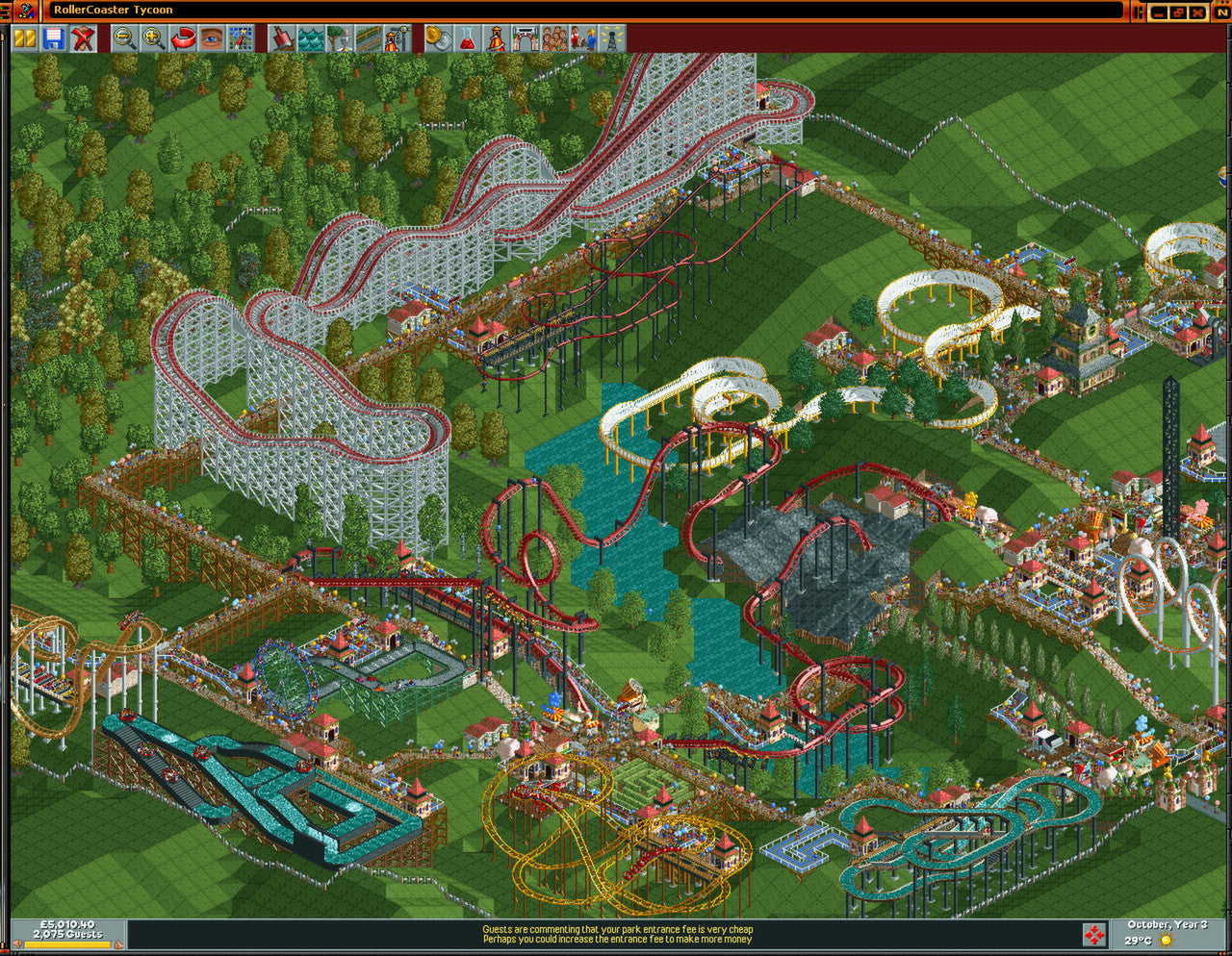RollerCoaster Tycoon®: Deluxe screenshot 5