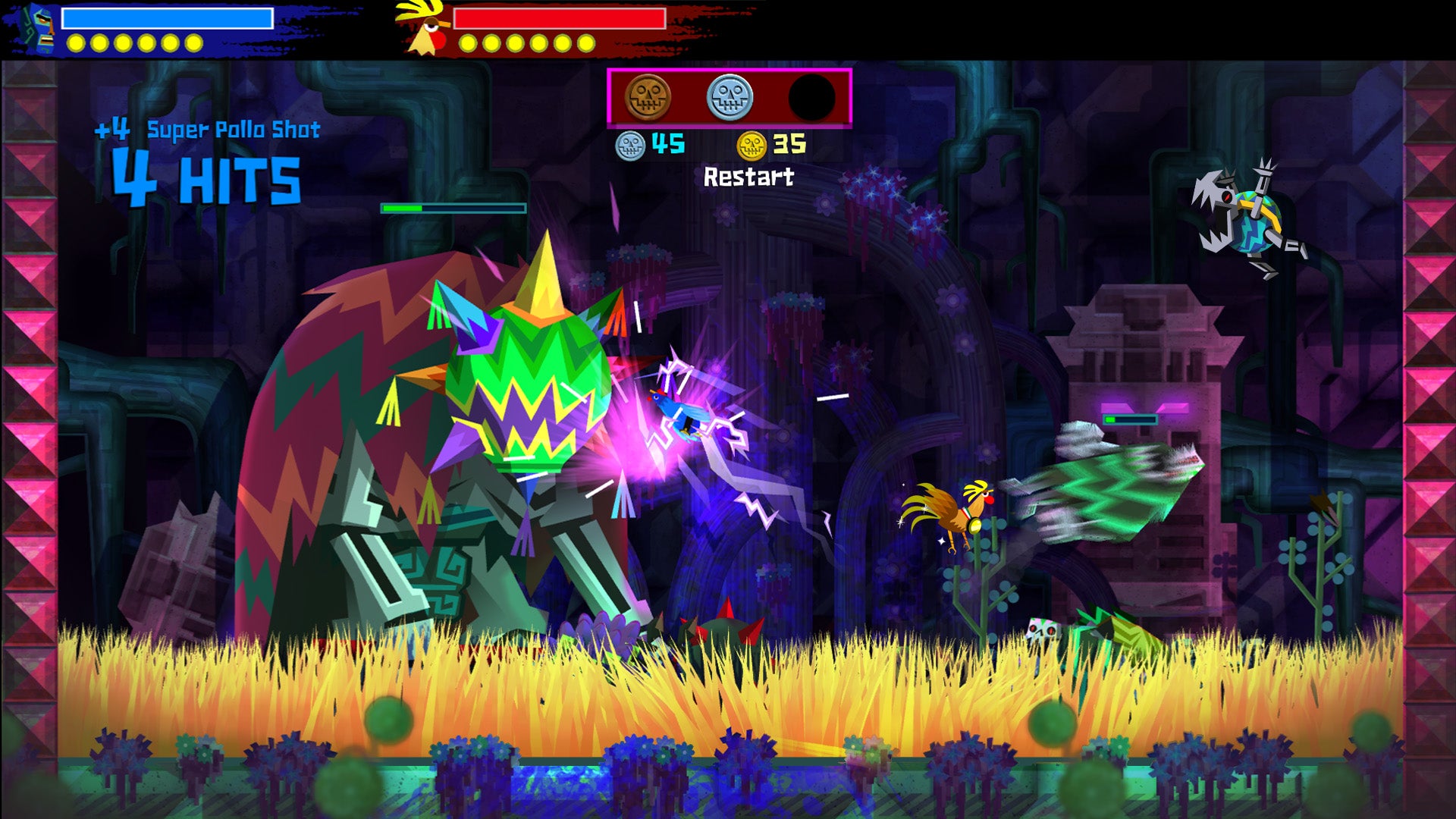 Guacamelee! 2 - The Proving Grounds (Challenge Level) screenshot 3