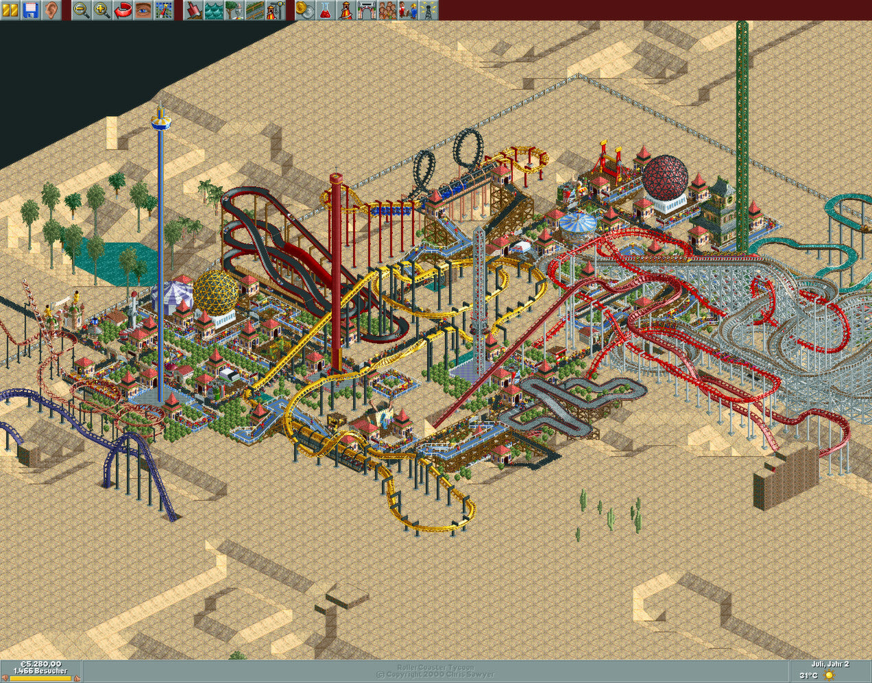 RollerCoaster Tycoon®: Deluxe screenshot 4