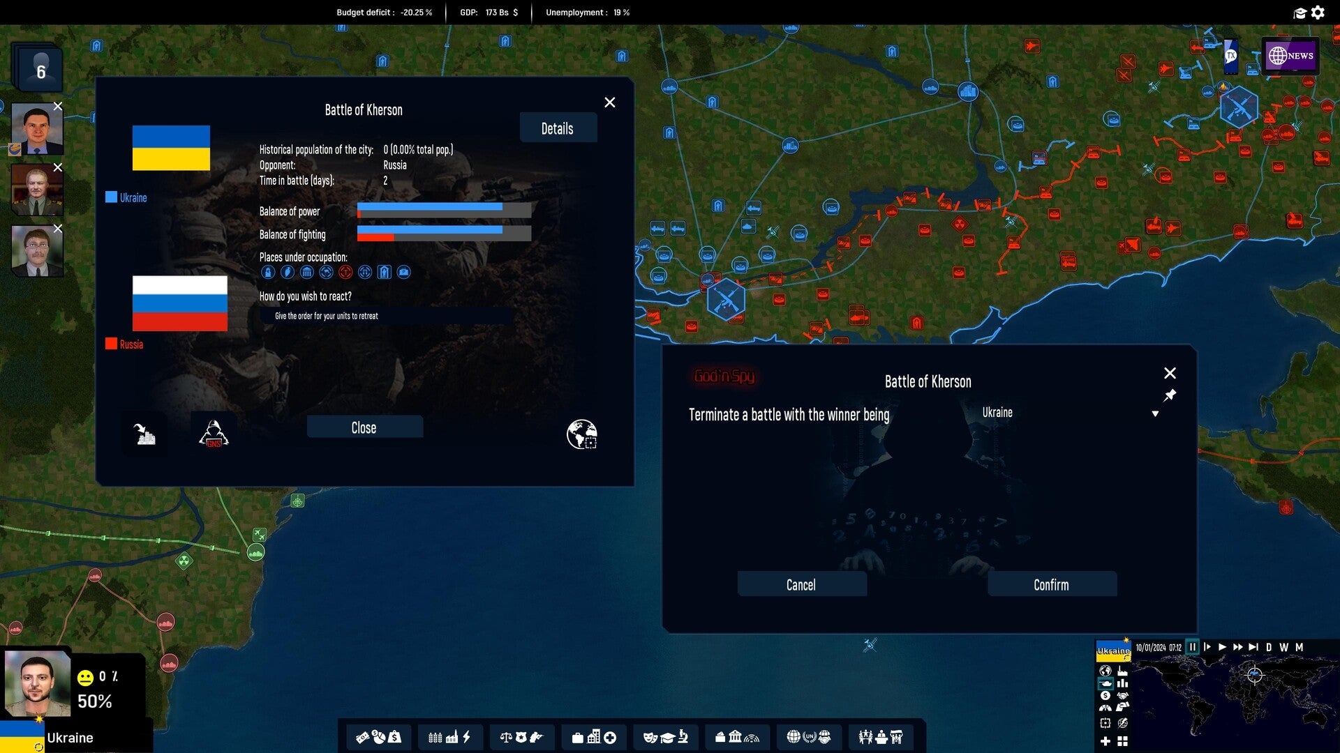 God'n Spy Add-on for Geo-Political Simulator 2026 Edition screenshot 6