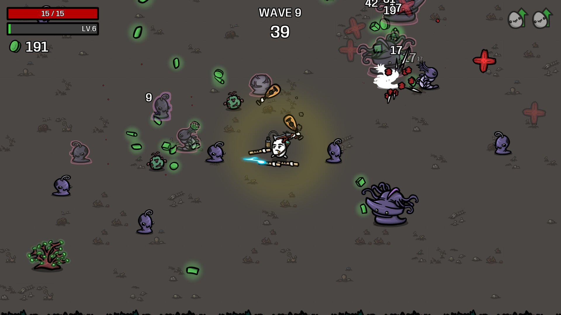 Brotato: Abyssal Terrors screenshot 2
