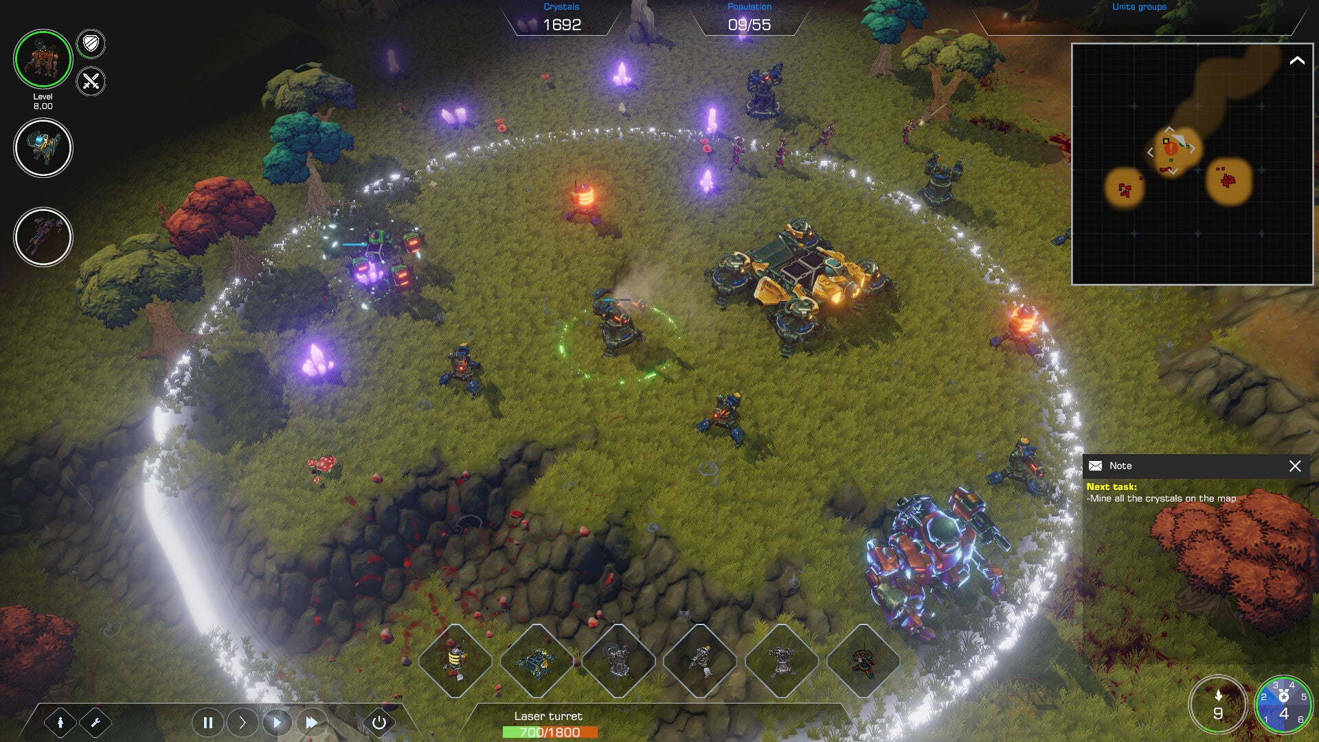 Grimstar: Crystals are the New Oil! screenshot 3