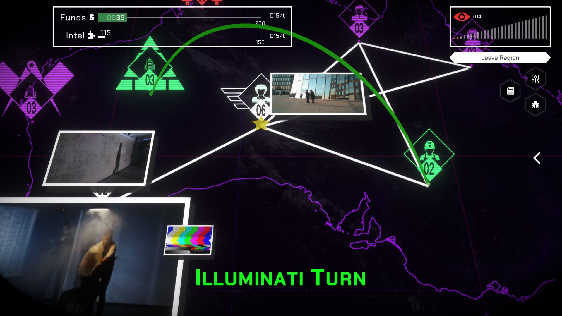 The Shadow Government Simulator screenshot 1