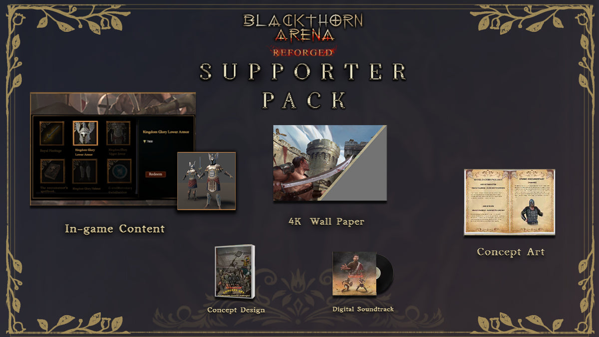 Blackthorn Arena: Reforged - Supporter Pack screenshot 1