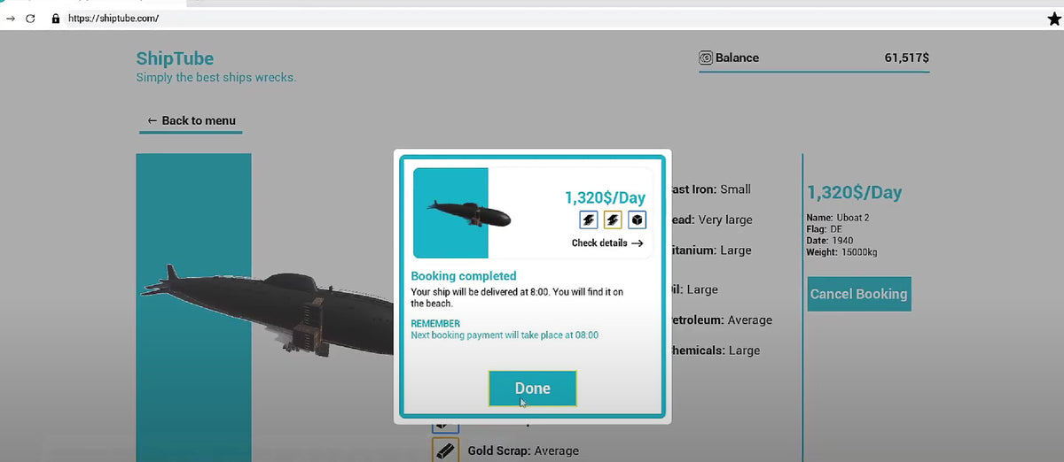 Ship Graveyard Simulator - Submarines DLC screenshot 8
